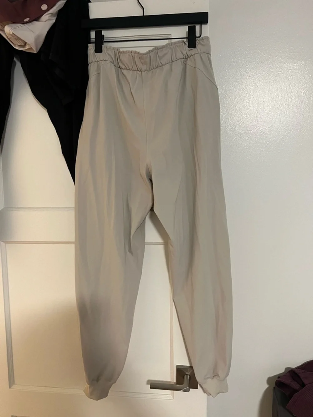 lululemon athletica khaki colored Jogger / Track Pants